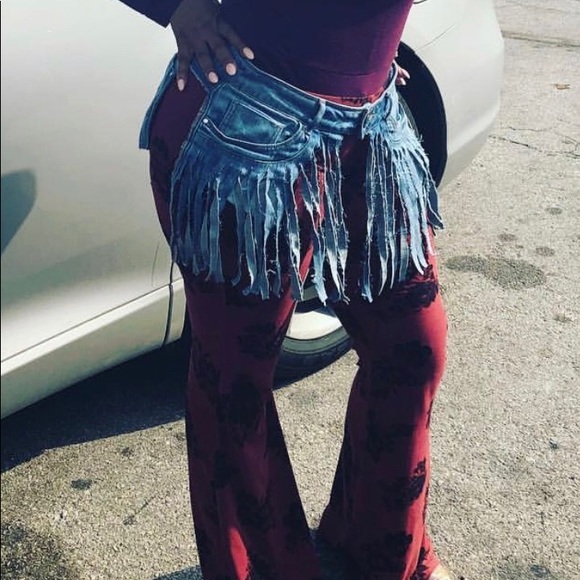 Denim Waist bag - Picture 3 of 6